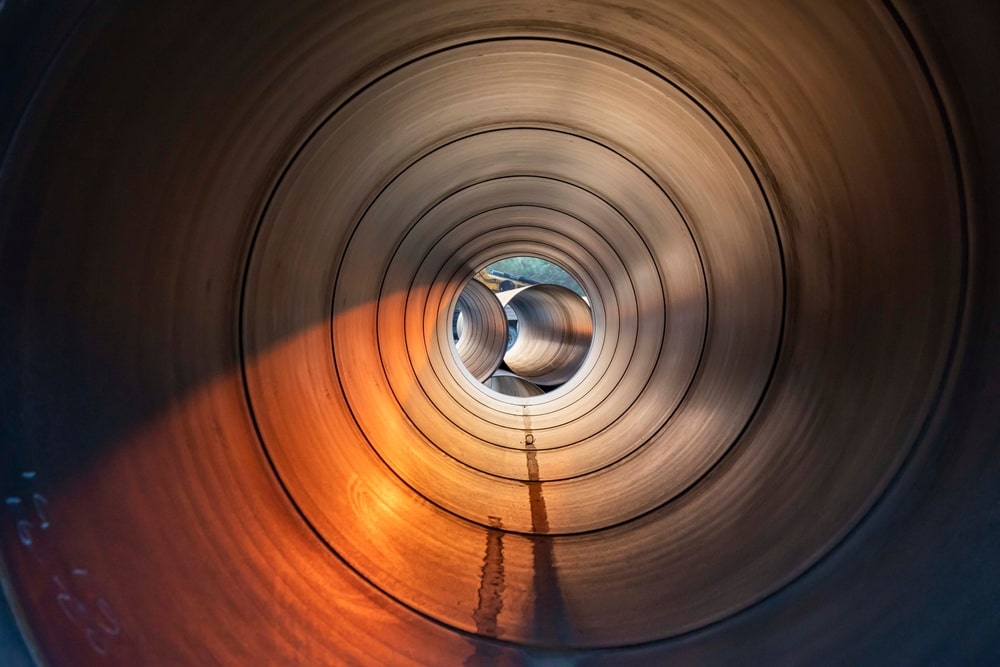 Determining the standard slope of the sewer pipe
