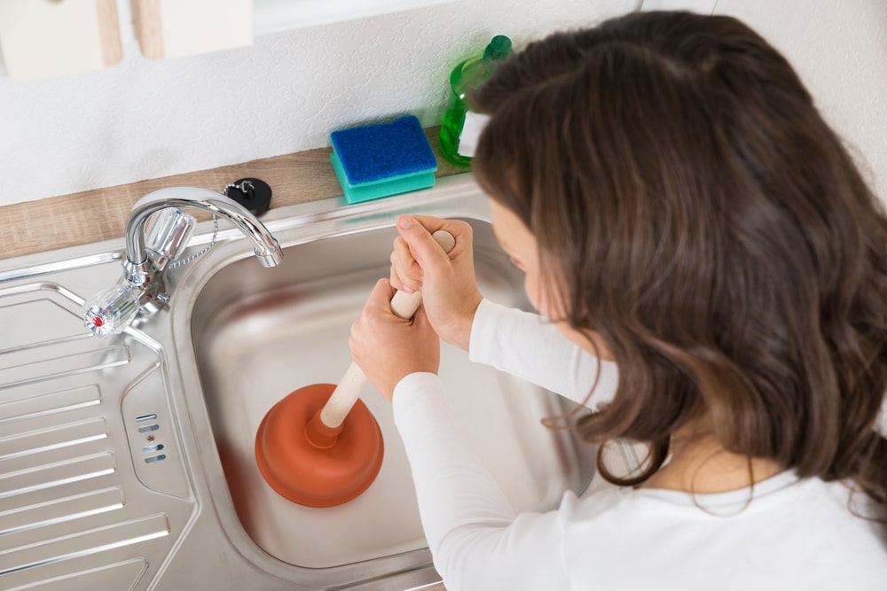 Methods of unclogging the sink